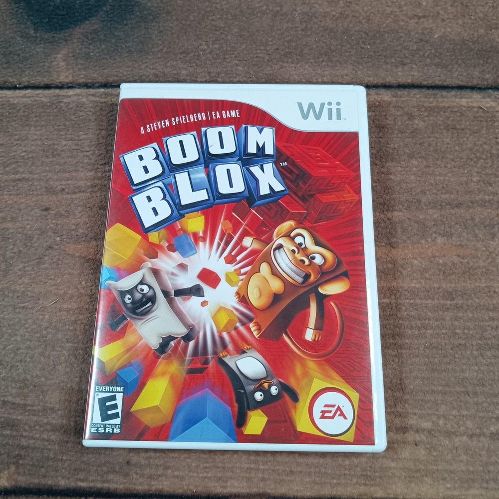 Boom Blox Video Game for Nintendo Wii A Steven Spielberg EA Game